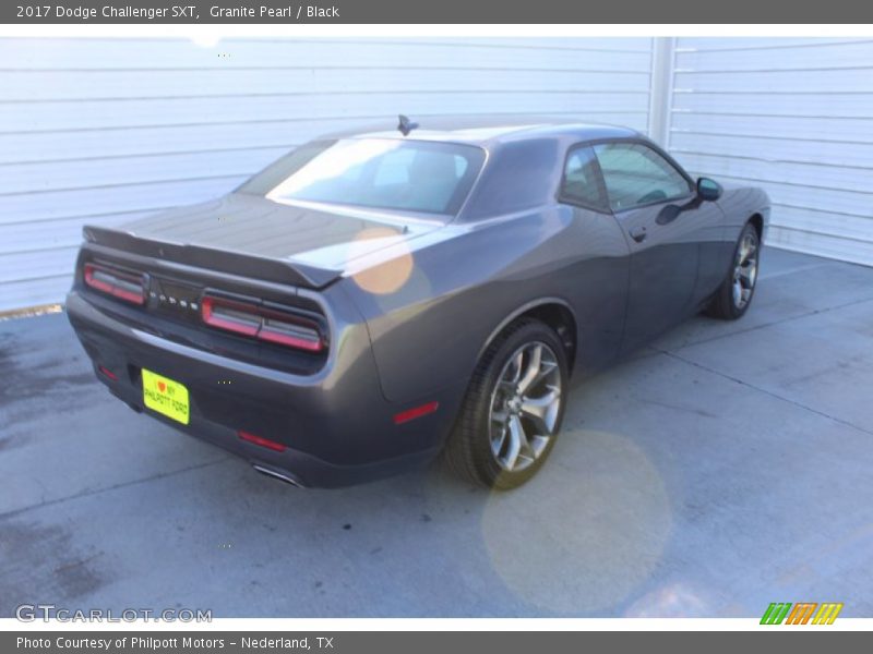 Granite Pearl / Black 2017 Dodge Challenger SXT