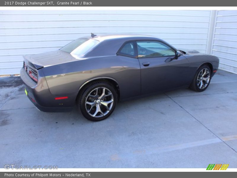 Granite Pearl / Black 2017 Dodge Challenger SXT