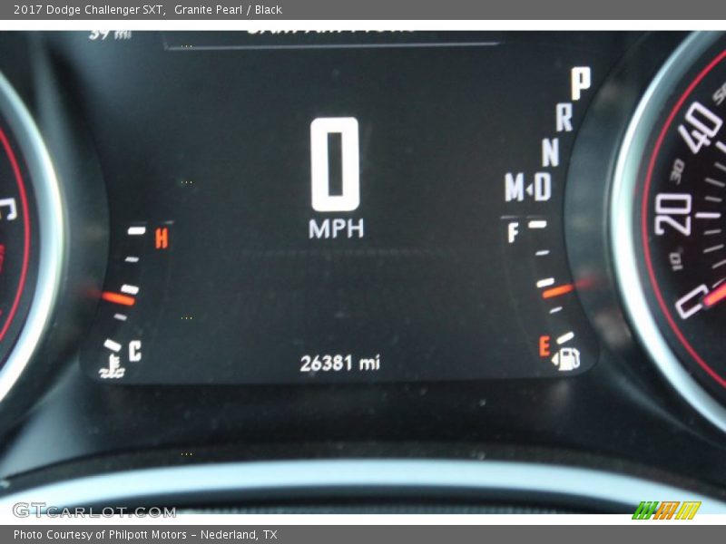 Granite Pearl / Black 2017 Dodge Challenger SXT