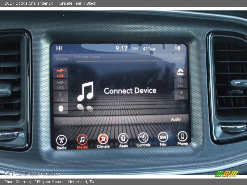Granite Pearl / Black 2017 Dodge Challenger SXT
