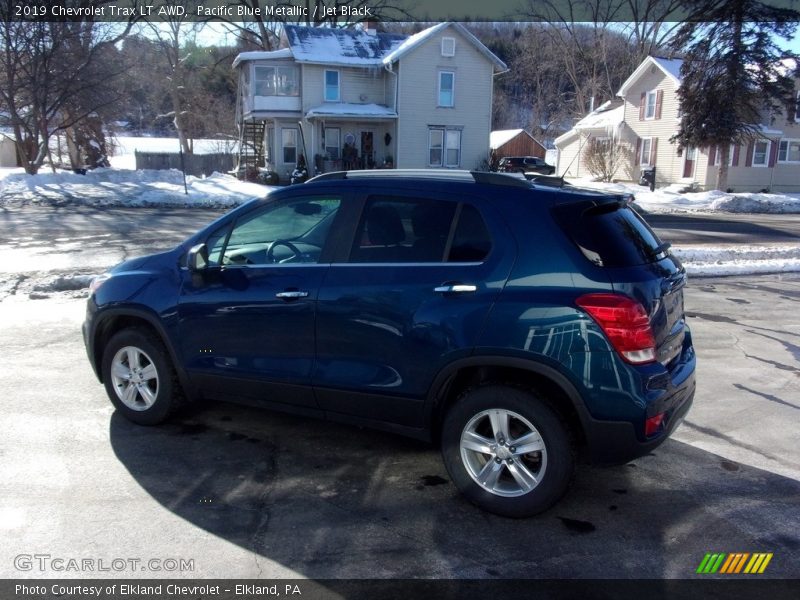 Pacific Blue Metallic / Jet Black 2019 Chevrolet Trax LT AWD