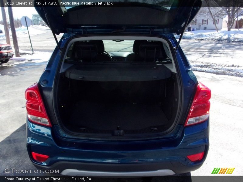 Pacific Blue Metallic / Jet Black 2019 Chevrolet Trax LT AWD