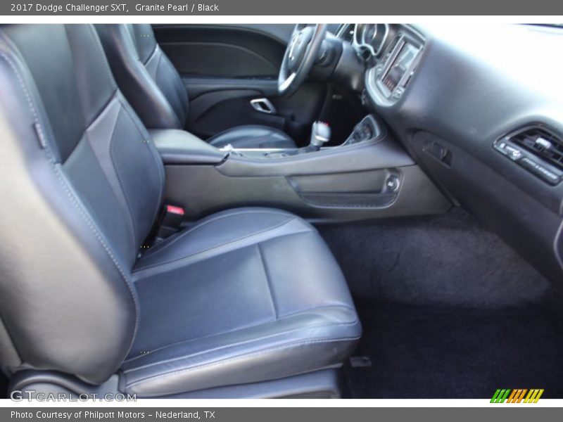 Granite Pearl / Black 2017 Dodge Challenger SXT