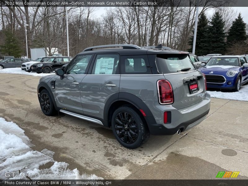 Moonwalk Gray Metallic / Carbon Black 2021 Mini Countryman Cooper All4 -Oxford