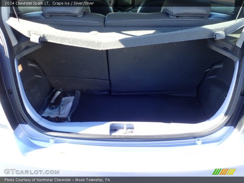 Grape Ice / Silver/Silver 2014 Chevrolet Spark LT