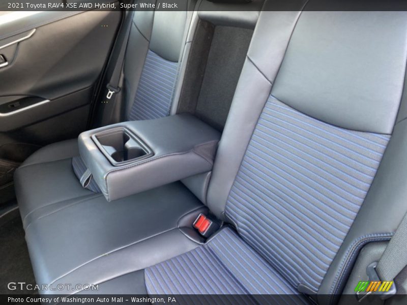 Super White / Black 2021 Toyota RAV4 XSE AWD Hybrid