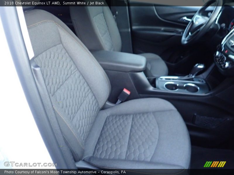 Summit White / Jet Black 2018 Chevrolet Equinox LT AWD