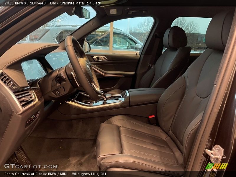 Dark Graphite Metallic / Black 2021 BMW X5 xDrive40i