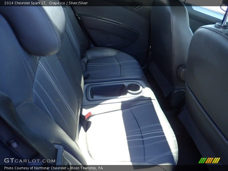 Grape Ice / Silver/Silver 2014 Chevrolet Spark LT