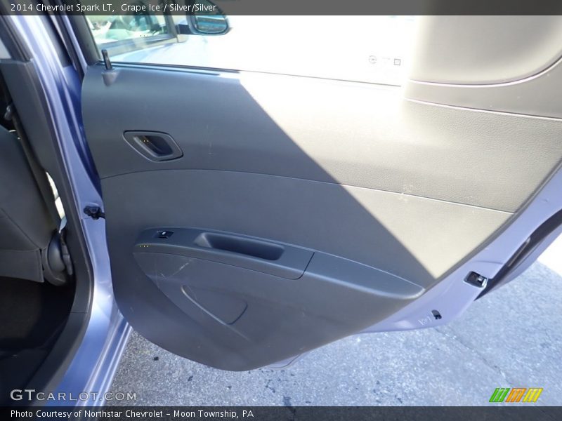 Grape Ice / Silver/Silver 2014 Chevrolet Spark LT