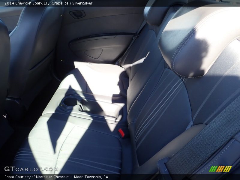 Grape Ice / Silver/Silver 2014 Chevrolet Spark LT