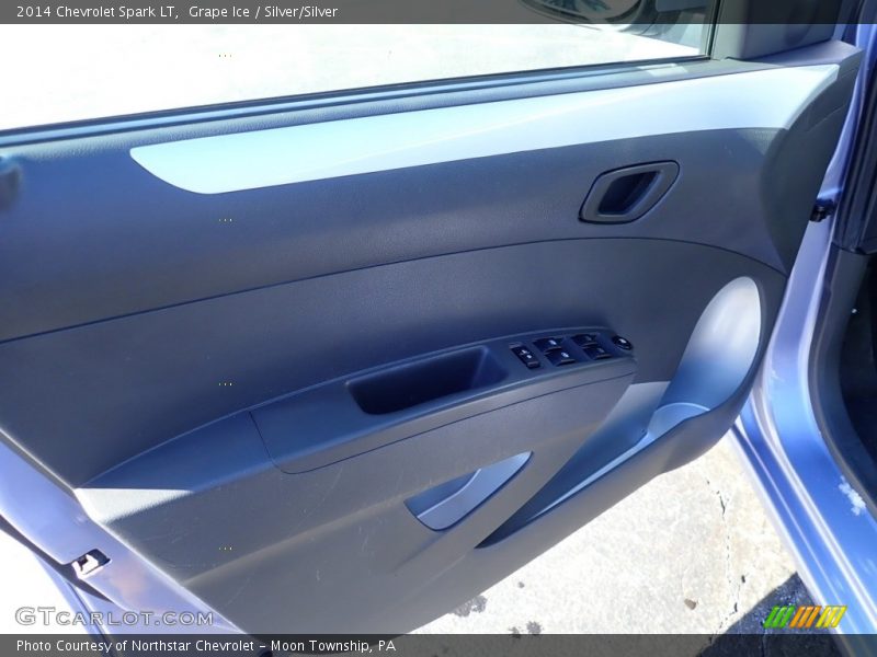 Grape Ice / Silver/Silver 2014 Chevrolet Spark LT