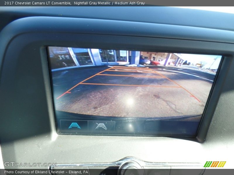 Nightfall Gray Metallic / Medium Ash Gray 2017 Chevrolet Camaro LT Convertible