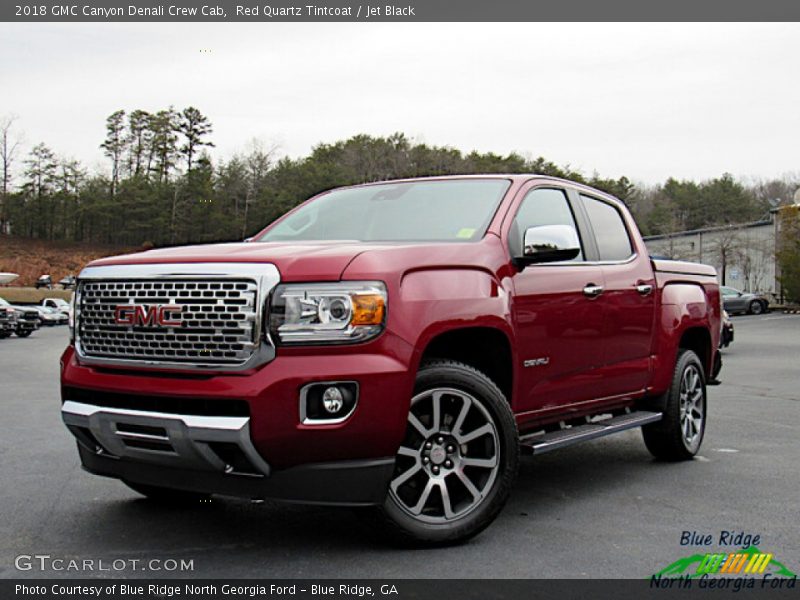 Front 3/4 View of 2018 Canyon Denali Crew Cab