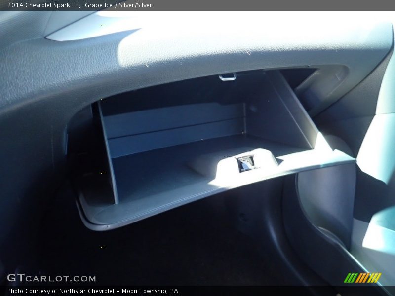 Grape Ice / Silver/Silver 2014 Chevrolet Spark LT