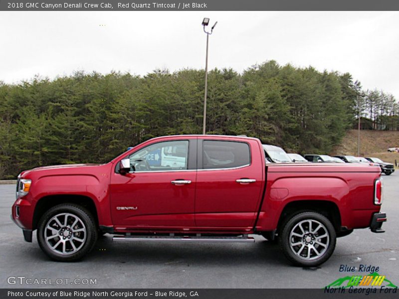  2018 Canyon Denali Crew Cab Red Quartz Tintcoat