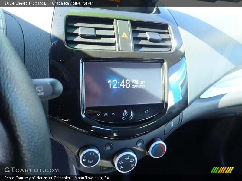 Grape Ice / Silver/Silver 2014 Chevrolet Spark LT
