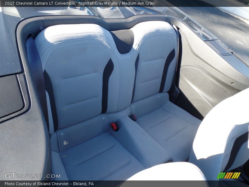 Nightfall Gray Metallic / Medium Ash Gray 2017 Chevrolet Camaro LT Convertible