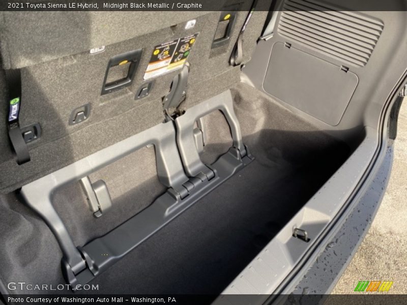 Midnight Black Metallic / Graphite 2021 Toyota Sienna LE Hybrid