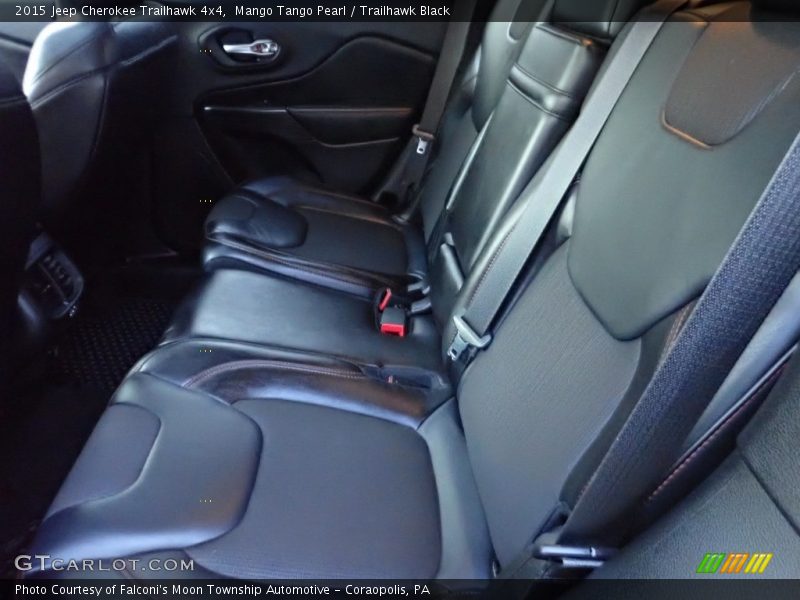 Mango Tango Pearl / Trailhawk Black 2015 Jeep Cherokee Trailhawk 4x4