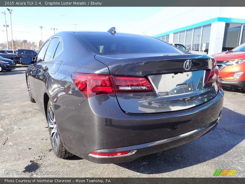 Graphite Luster Metallic / Ebony 2015 Acura TLX 2.4