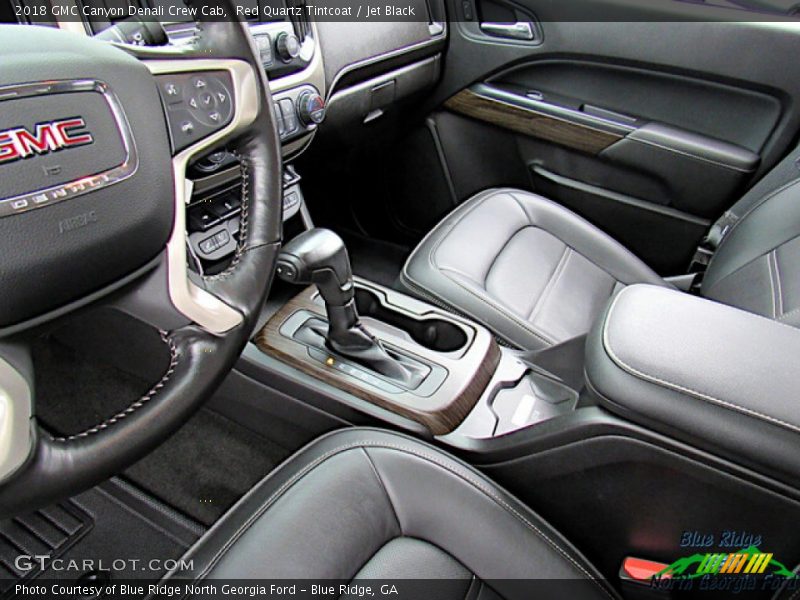 Red Quartz Tintcoat / Jet Black 2018 GMC Canyon Denali Crew Cab