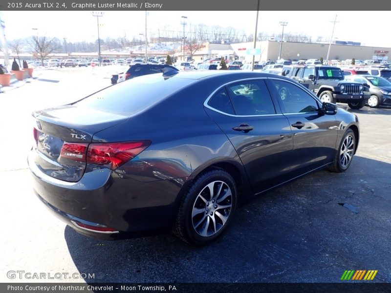 Graphite Luster Metallic / Ebony 2015 Acura TLX 2.4