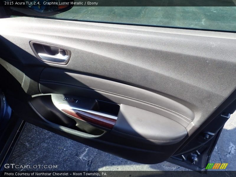 Graphite Luster Metallic / Ebony 2015 Acura TLX 2.4