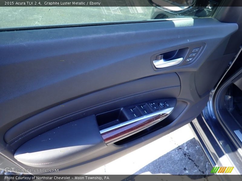 Graphite Luster Metallic / Ebony 2015 Acura TLX 2.4