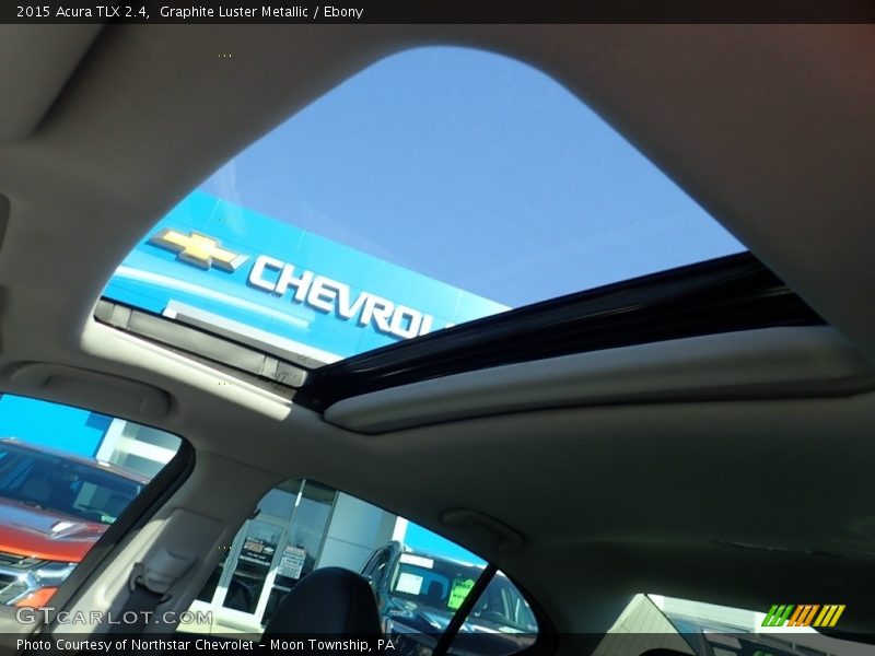 Graphite Luster Metallic / Ebony 2015 Acura TLX 2.4