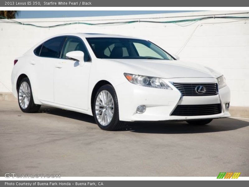 Starfire White Pearl / Black 2013 Lexus ES 350