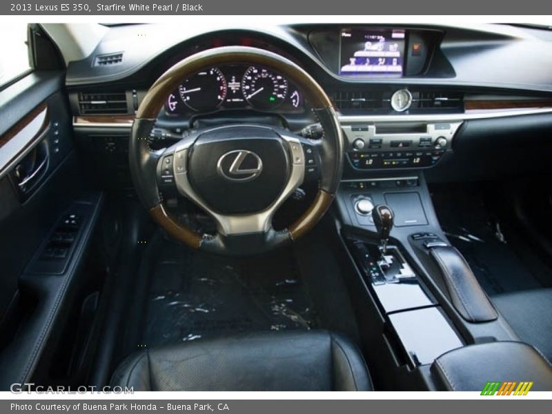 Starfire White Pearl / Black 2013 Lexus ES 350