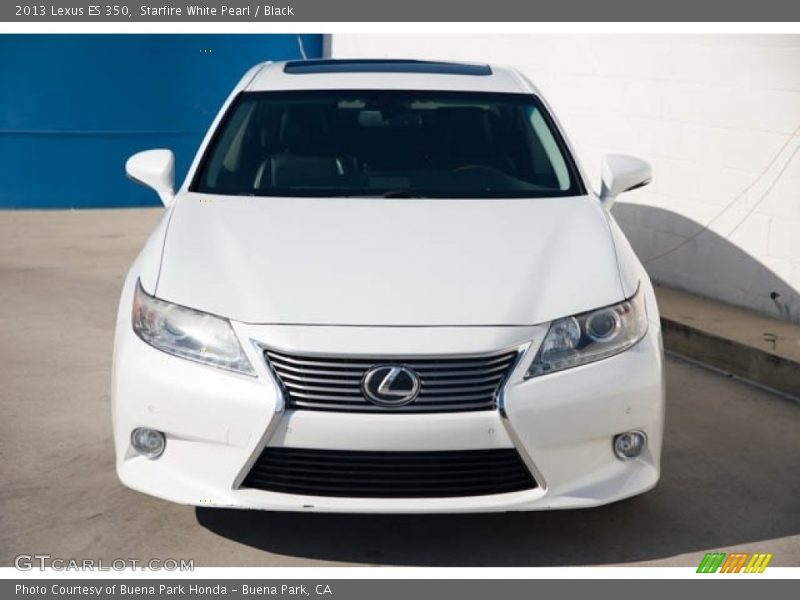 Starfire White Pearl / Black 2013 Lexus ES 350
