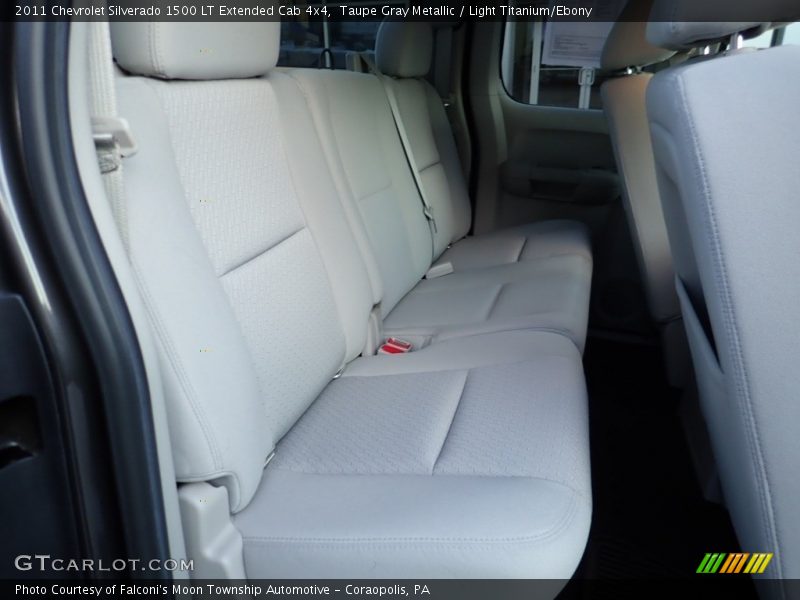 Taupe Gray Metallic / Light Titanium/Ebony 2011 Chevrolet Silverado 1500 LT Extended Cab 4x4