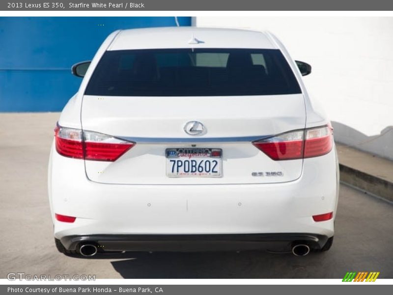 Starfire White Pearl / Black 2013 Lexus ES 350
