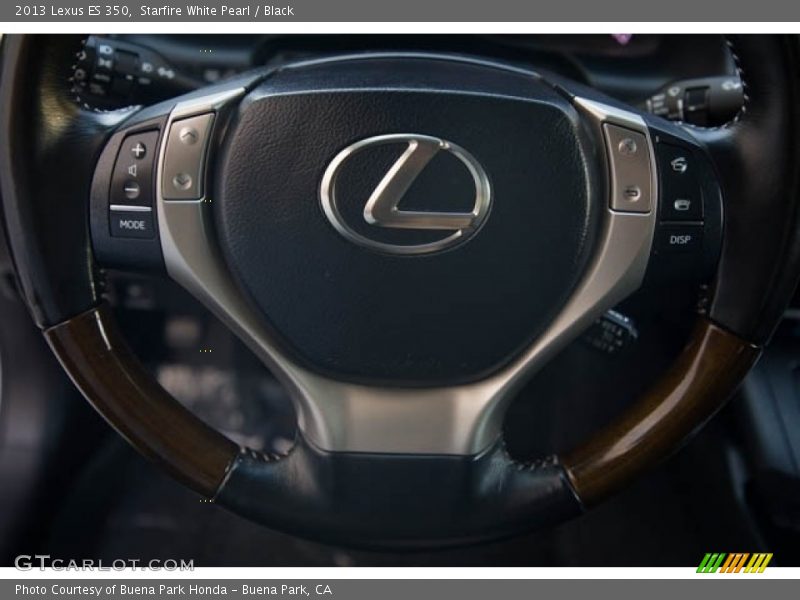 Starfire White Pearl / Black 2013 Lexus ES 350