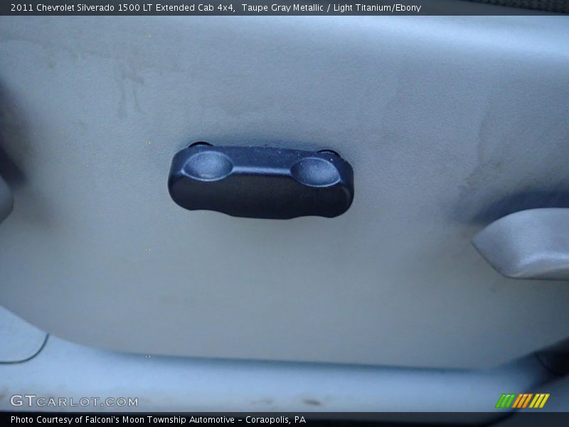 Taupe Gray Metallic / Light Titanium/Ebony 2011 Chevrolet Silverado 1500 LT Extended Cab 4x4