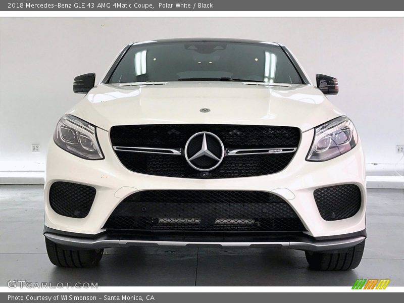 Polar White / Black 2018 Mercedes-Benz GLE 43 AMG 4Matic Coupe