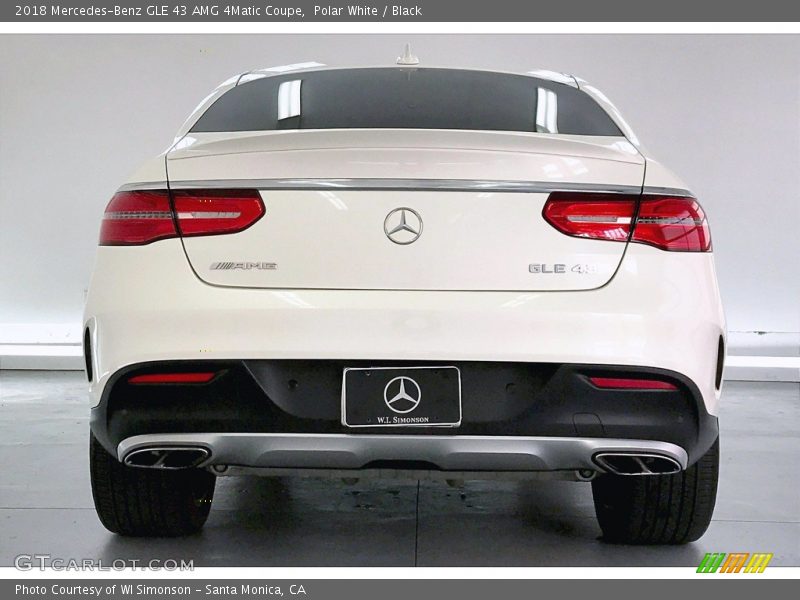 Polar White / Black 2018 Mercedes-Benz GLE 43 AMG 4Matic Coupe