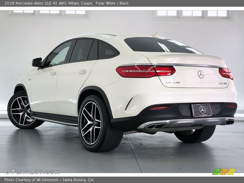 Polar White / Black 2018 Mercedes-Benz GLE 43 AMG 4Matic Coupe