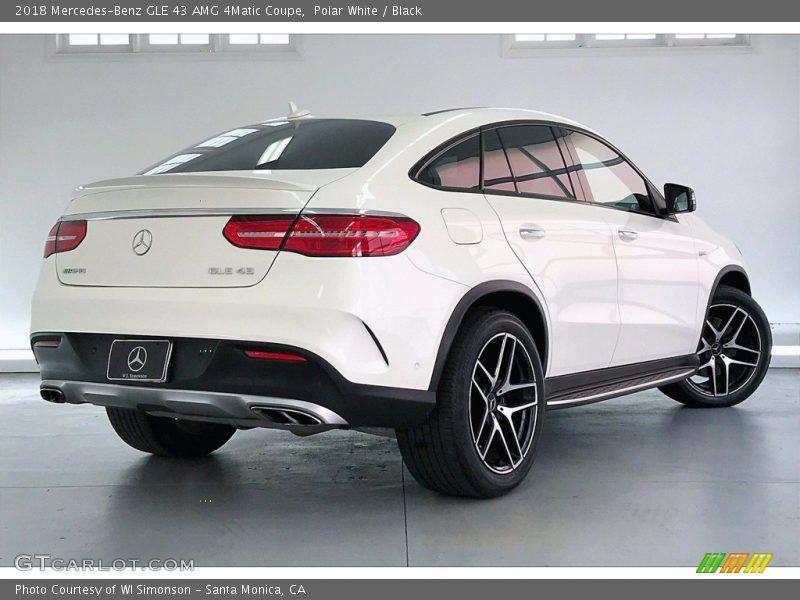 Polar White / Black 2018 Mercedes-Benz GLE 43 AMG 4Matic Coupe