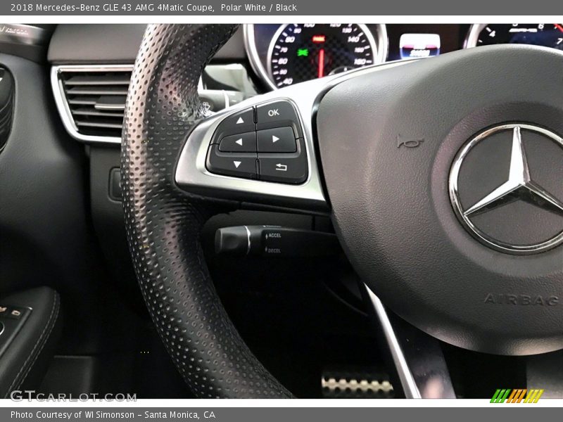Polar White / Black 2018 Mercedes-Benz GLE 43 AMG 4Matic Coupe