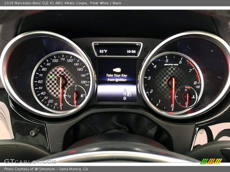 Polar White / Black 2018 Mercedes-Benz GLE 43 AMG 4Matic Coupe