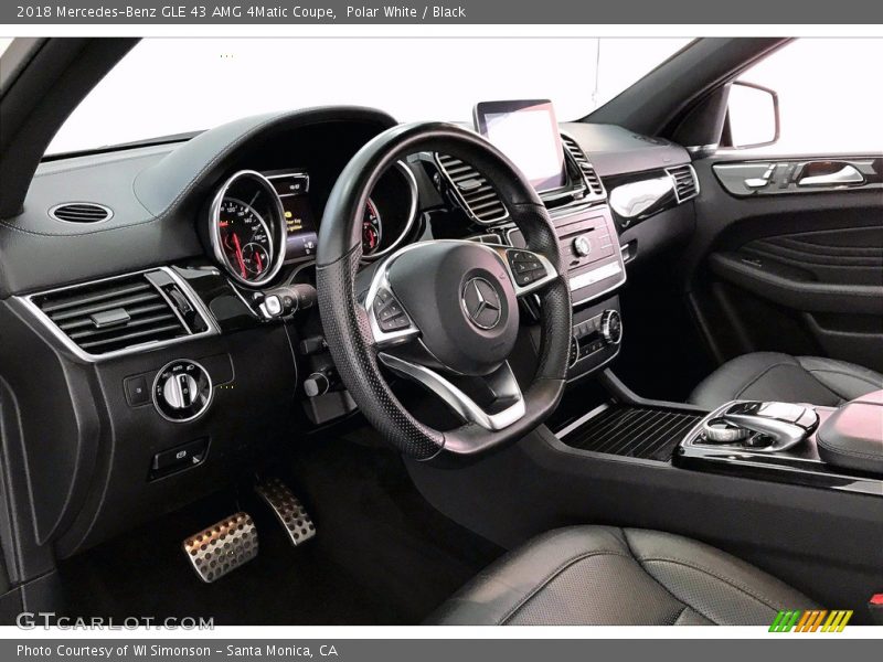 Polar White / Black 2018 Mercedes-Benz GLE 43 AMG 4Matic Coupe