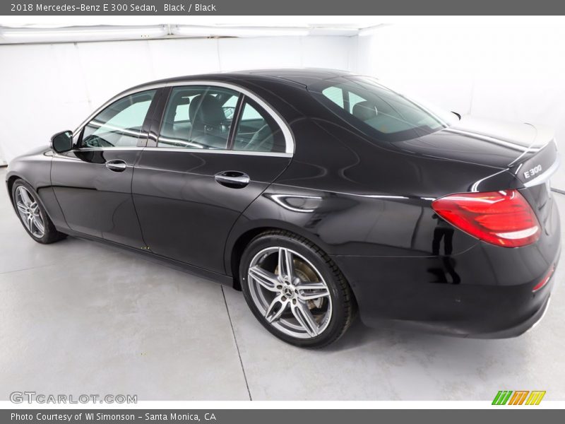 Black / Black 2018 Mercedes-Benz E 300 Sedan