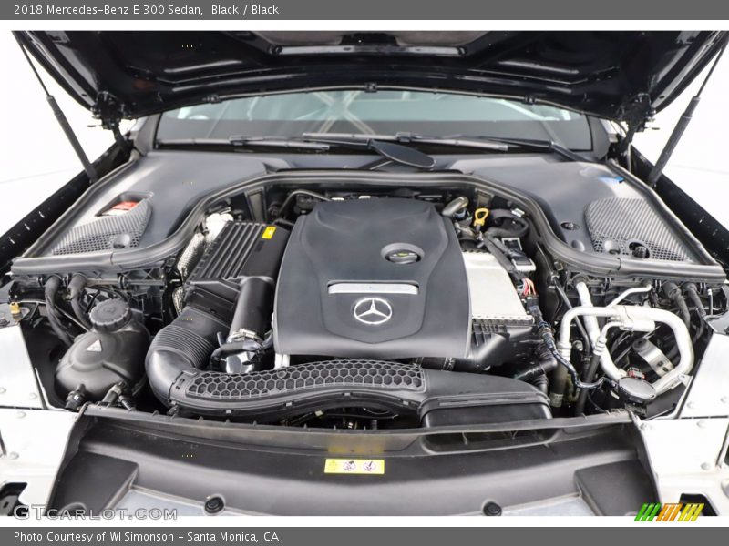Black / Black 2018 Mercedes-Benz E 300 Sedan