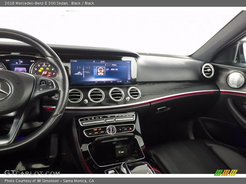 Black / Black 2018 Mercedes-Benz E 300 Sedan
