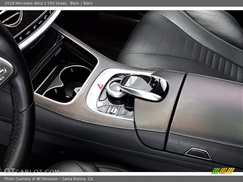 Black / Black 2018 Mercedes-Benz S 560 Sedan