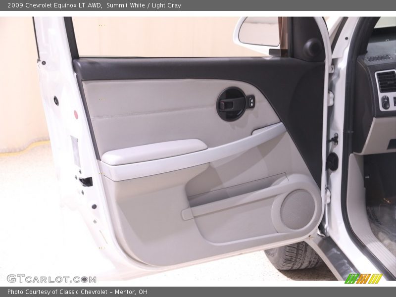 Summit White / Light Gray 2009 Chevrolet Equinox LT AWD
