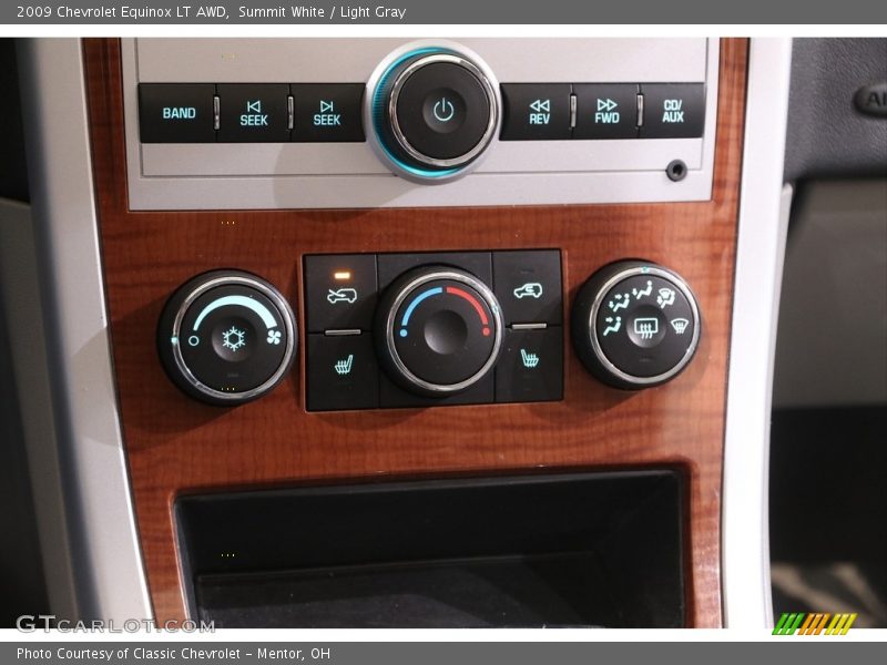Summit White / Light Gray 2009 Chevrolet Equinox LT AWD